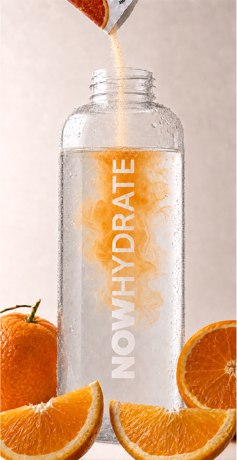 Drink Now Hydrate bottle